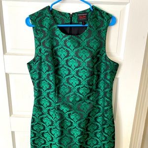 Banana Republic Green and black dress